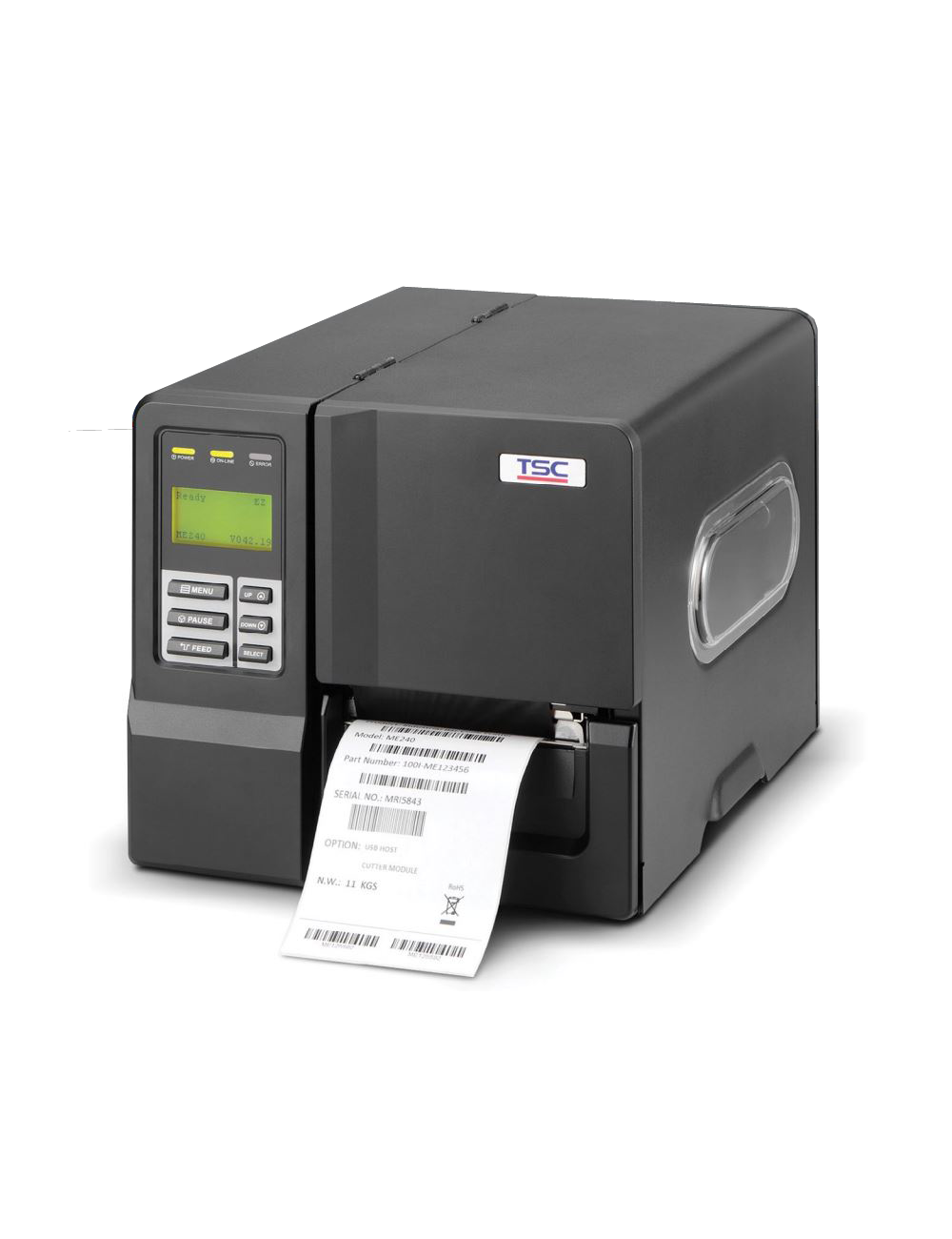 Półprzemysłowa drukarka etykiet TSC ME240 / ME340, Półprzemysłowa drukarka naklejek TSC ME240 / ME340
