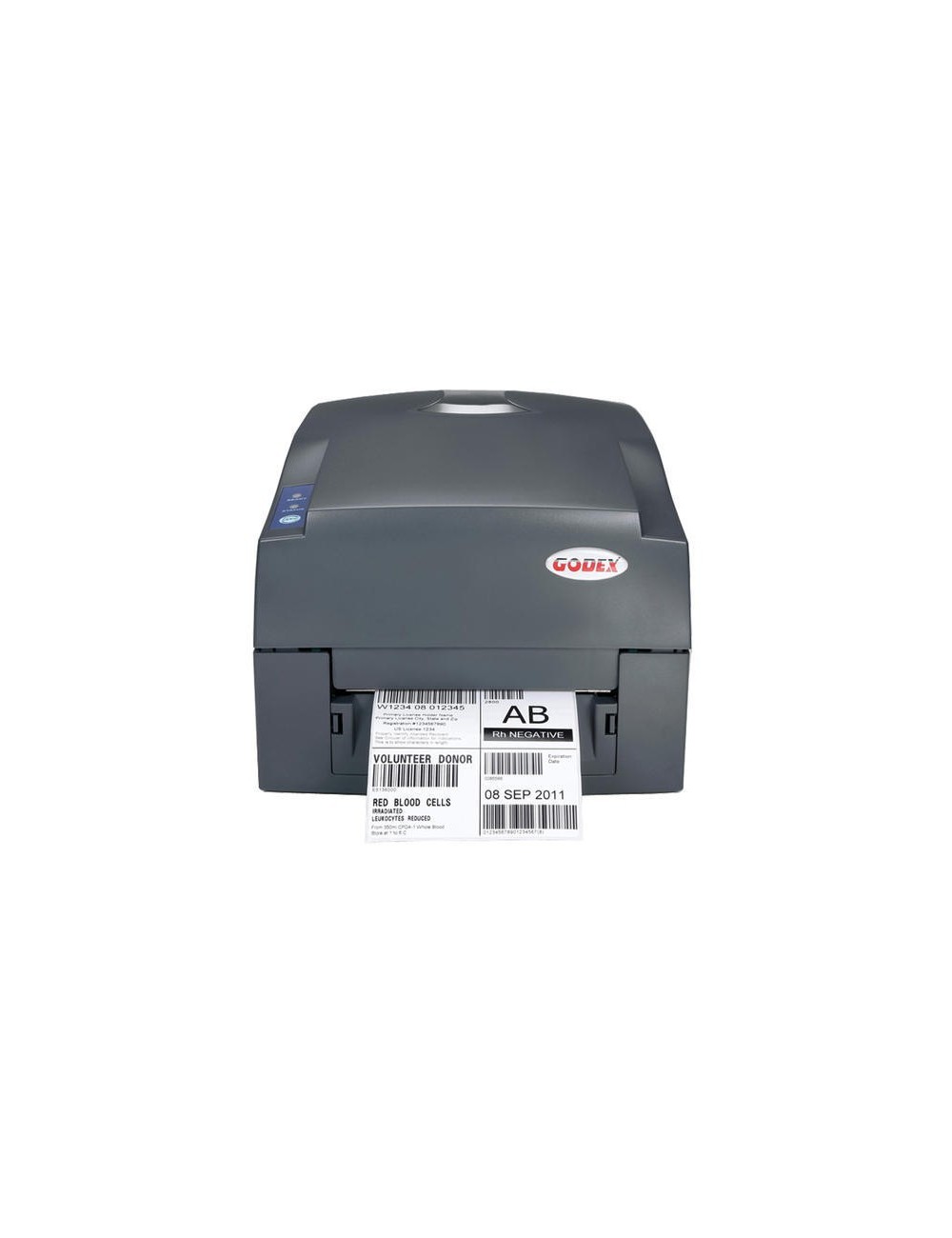 Biurkowa drukarka etykiet Godex, termotransferowa drukarka etykiet, drukarka nalepek
