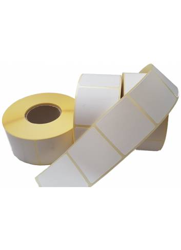 Etykiety papierowe termiczne o szerokości 32mm i wysokości 20mm